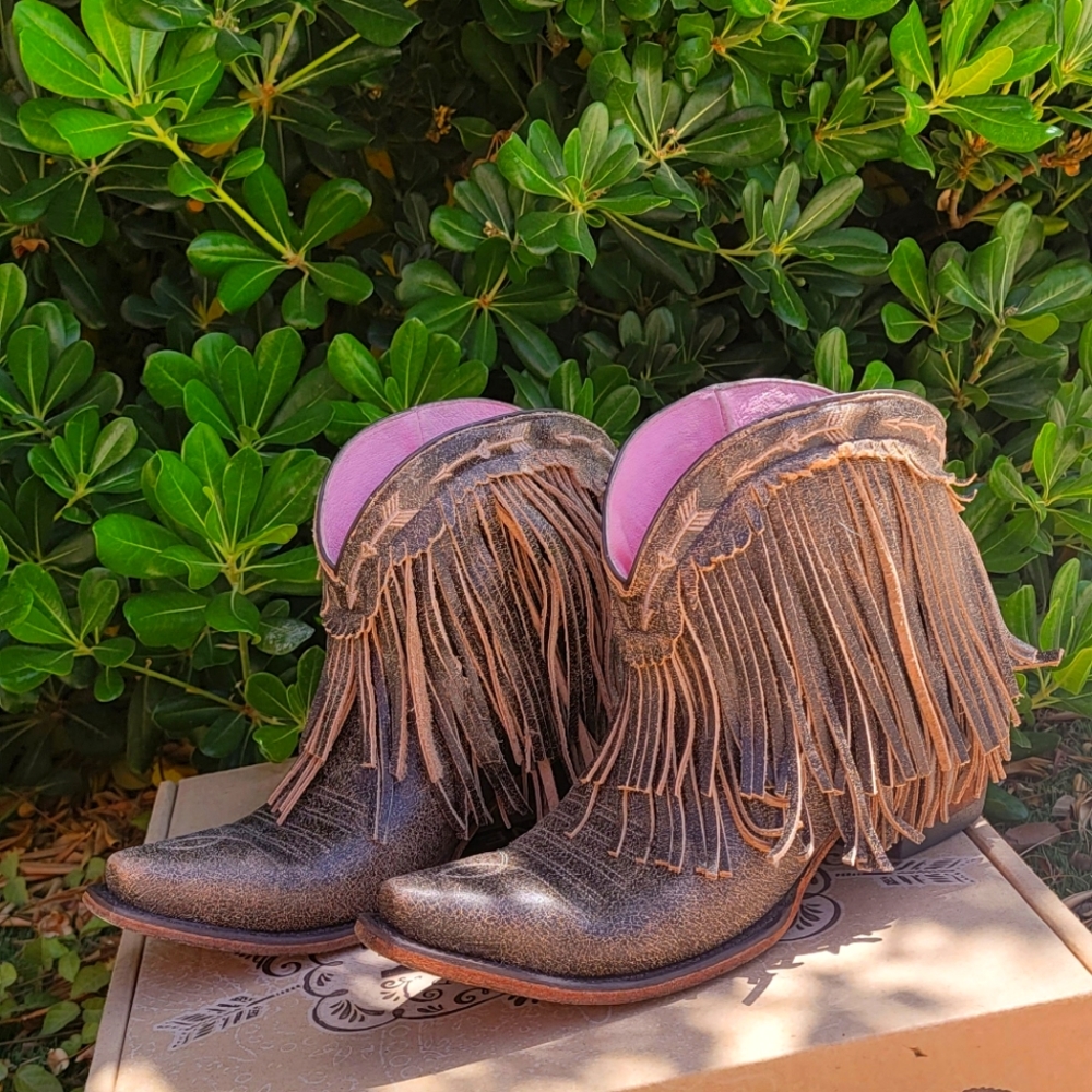 Junk Gypsy by Lane Fringe Boots